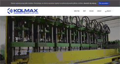 Desktop Screenshot of kolmax-kolcz.pl
