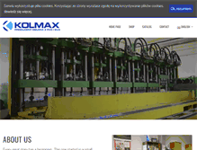 Tablet Screenshot of kolmax-kolcz.pl